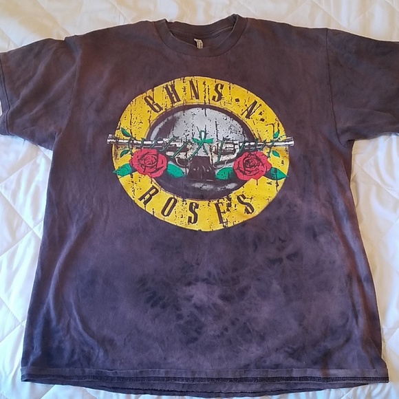 Tops - Acid wash band tee